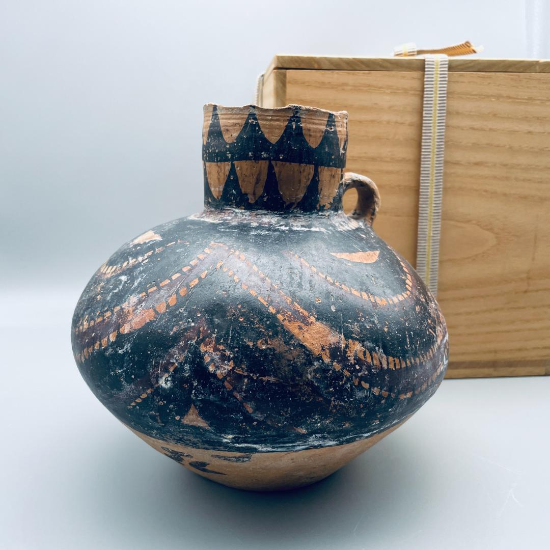 伝土門拳旧蔵品 彩文土器（アンダーソン） 中国陶磁器