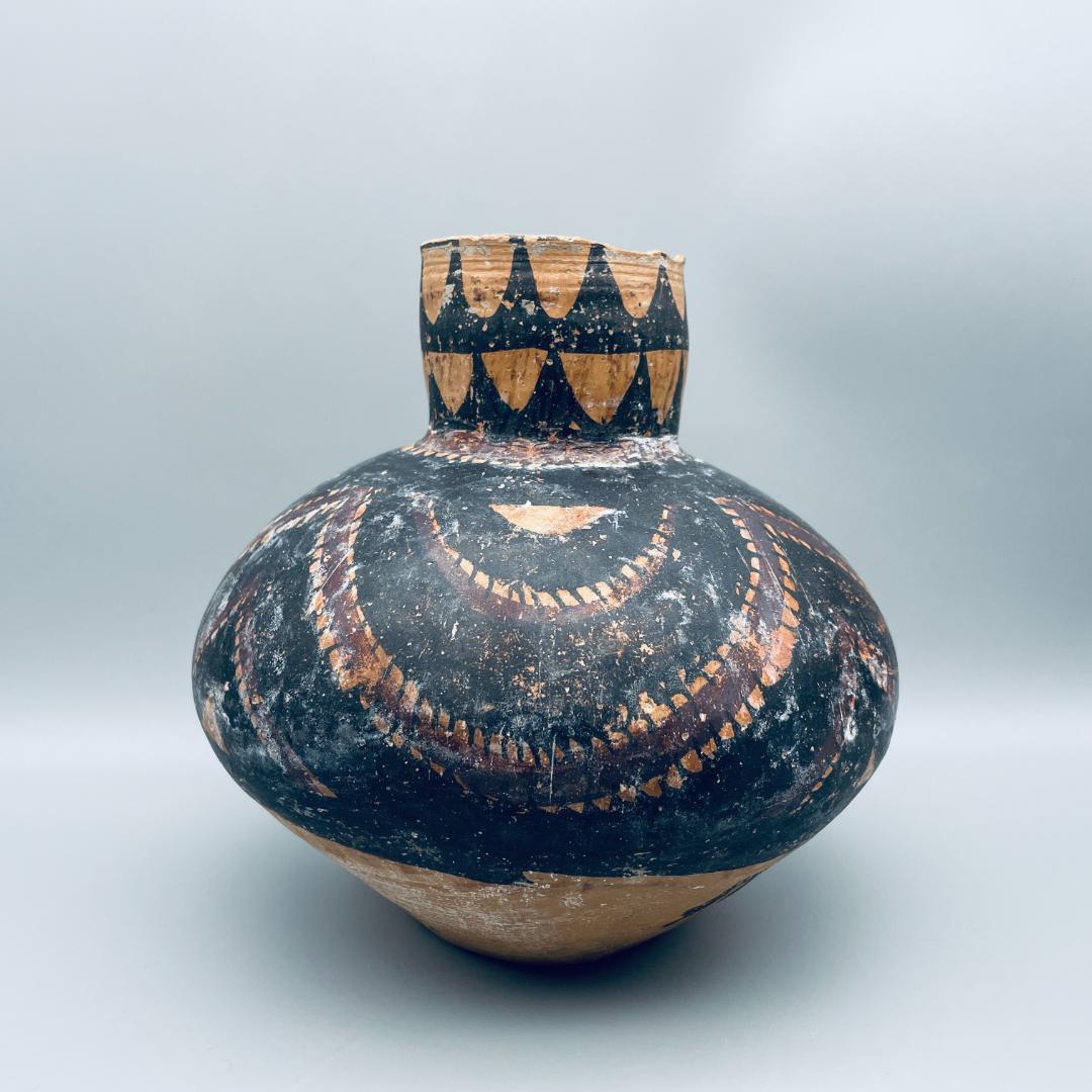 伝土門拳旧蔵品 彩文土器（アンダーソン） 中国陶磁器