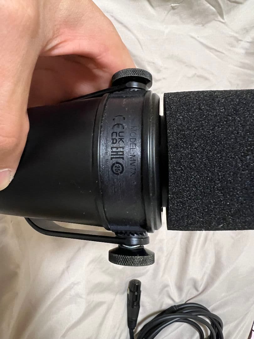 SHURE シュア MV7X ポッドキャストマイクロホン（MV7X-J）