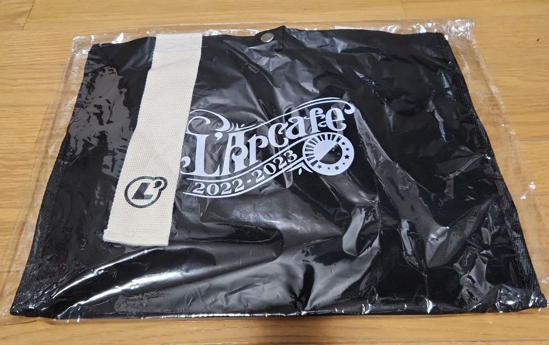 L'Arcafe 2022-2023　ラルカフェ　トートバッグ　ブラック