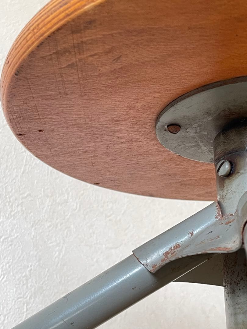 フランス　ビンテージ　ハイスツール　カウンターチェア