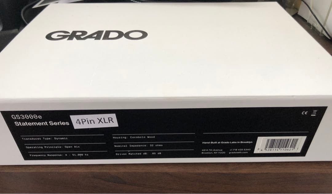 ヘッドホン GRADO GS3000e balanced