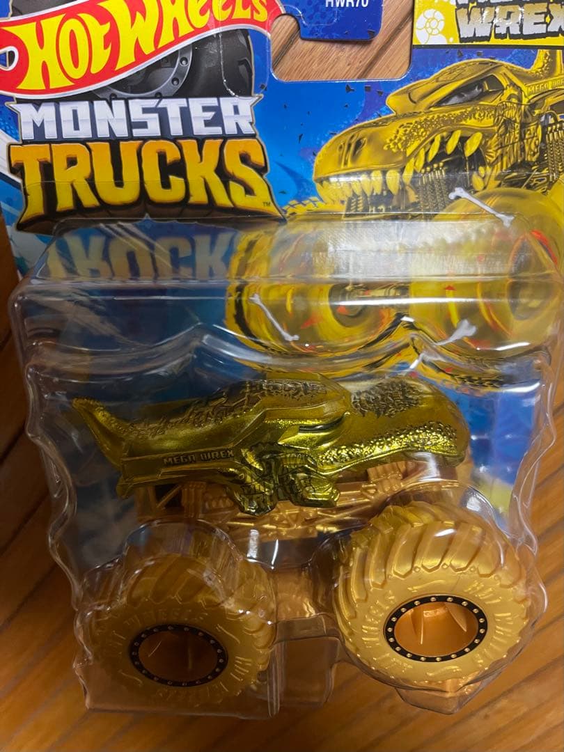 Hot Wheels モンスタートラック ゴールド