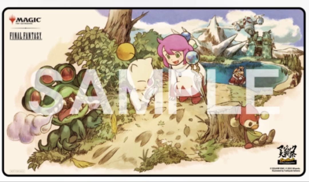 《手掛かり》マジック大戦祭 プレイマット mtg ff