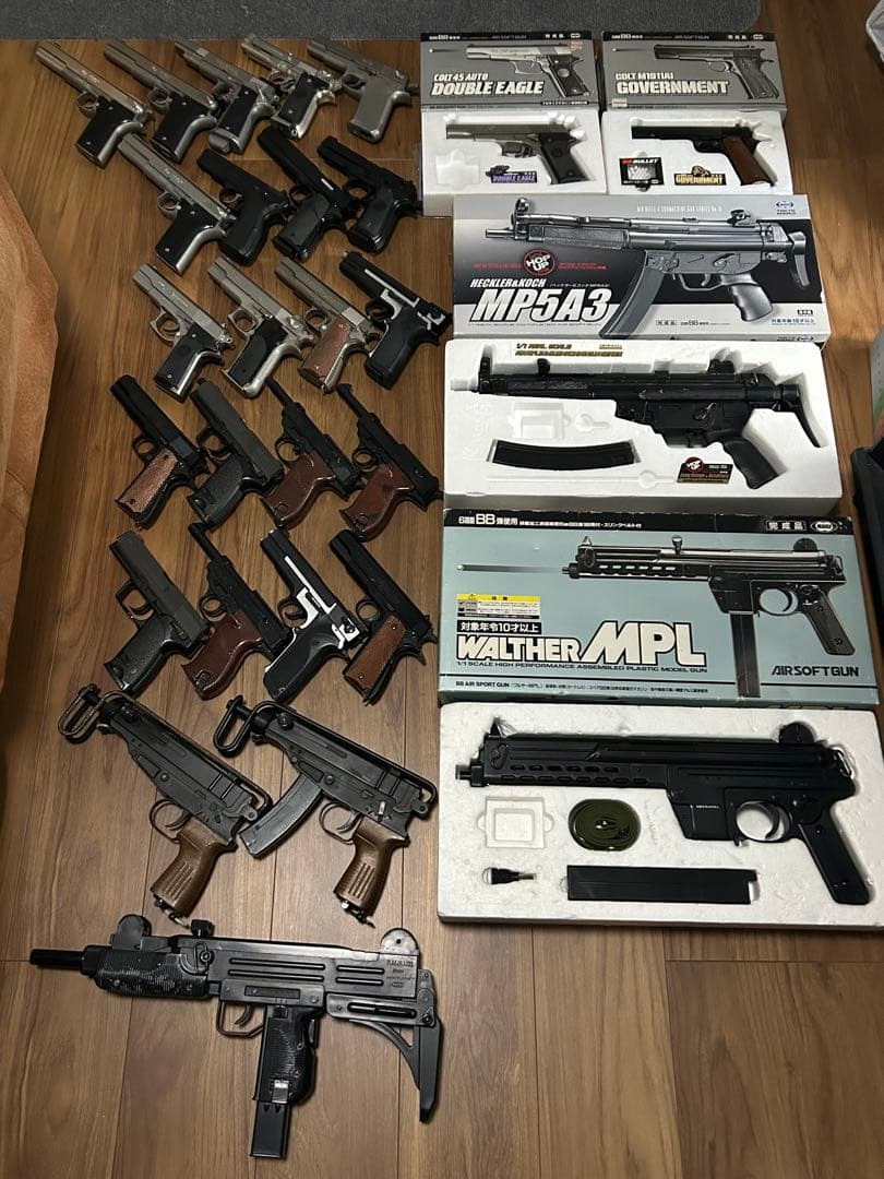 かずき クラウンリボルバー 6個付き 東京マルイ エアガン大量セット