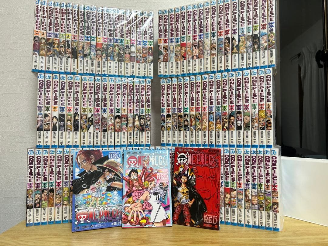 ★年始限定特価品!★ワンピース　漫画112巻全巻セット & 映画特典!早い者勝ち
