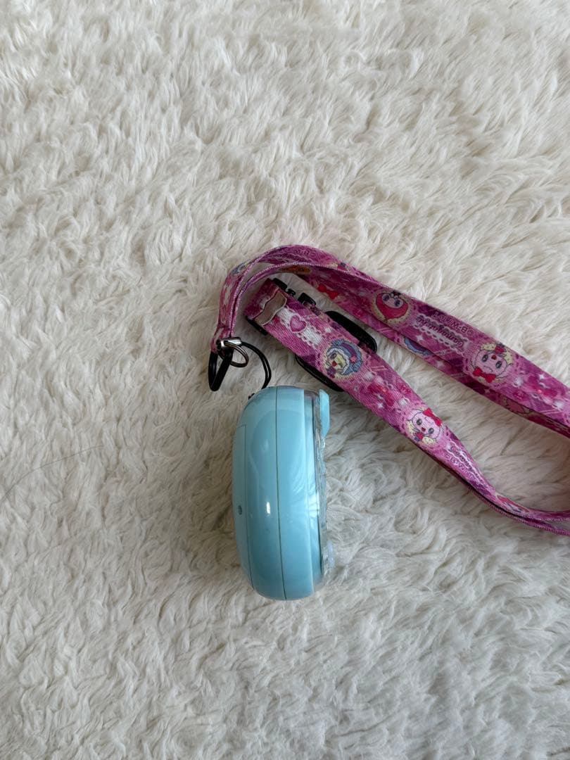 たまごっちピース Tamagotchi P's 水色 本体 ストラップ付き