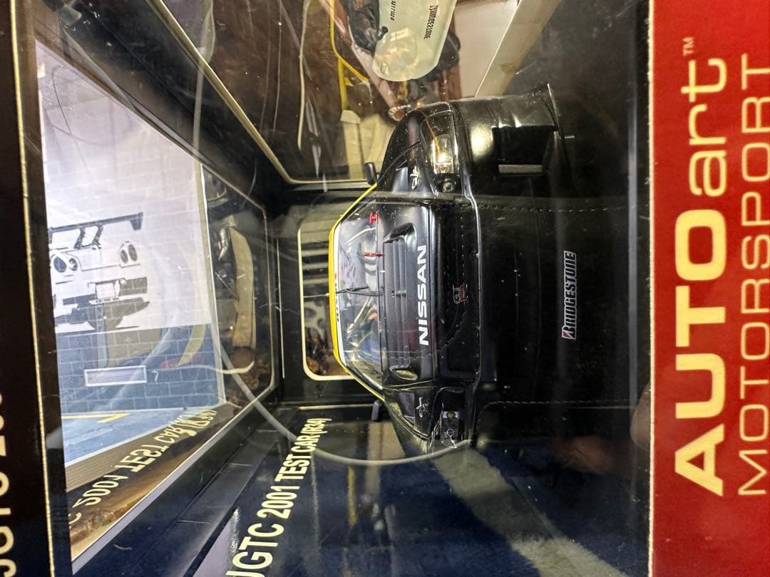 ミニカー AUTOart 1/18 GT-R R34 2001 JGTC 2001