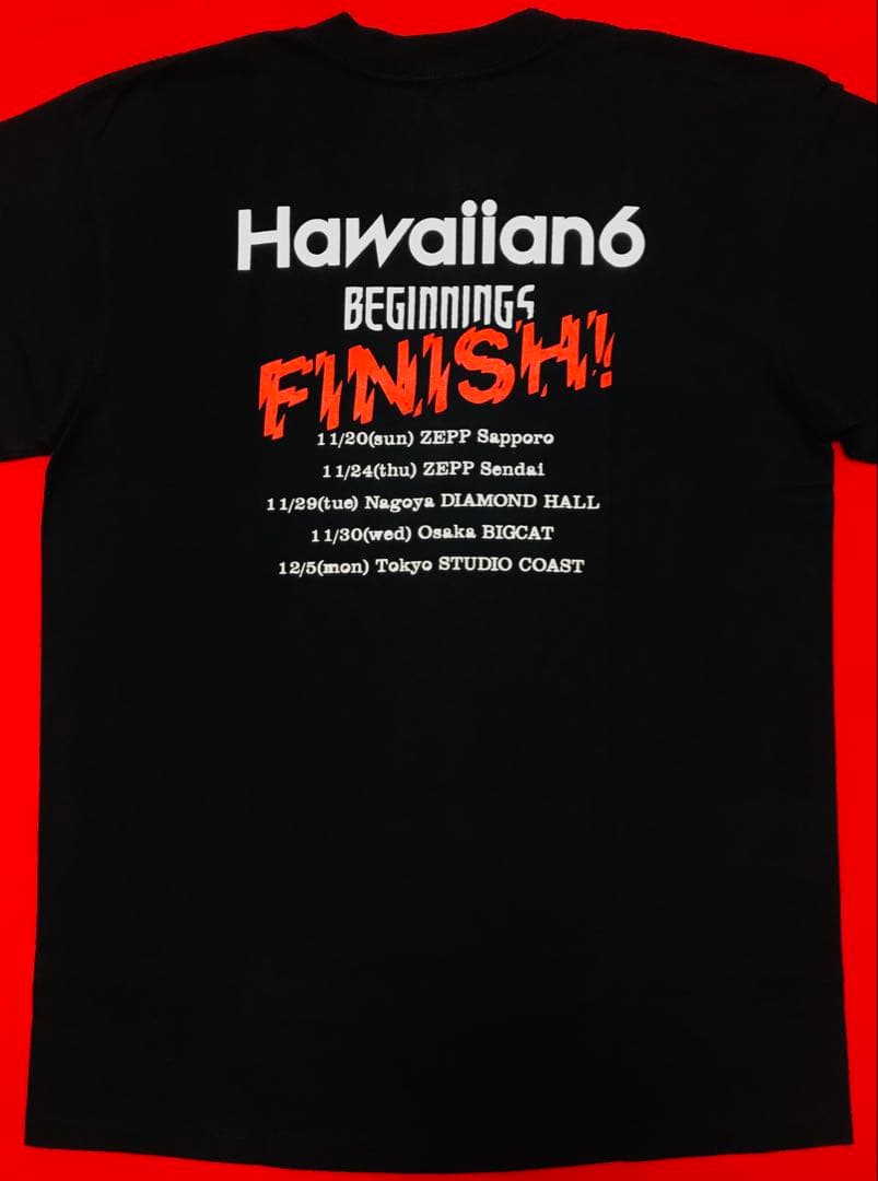 新品 HAWAIIAN6『ビギニングス』ツアーファイナルＴシャツM 横山 健