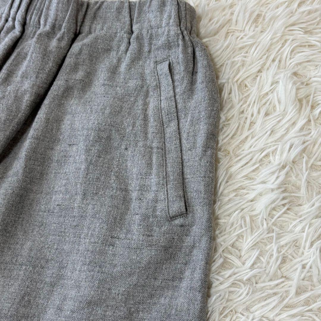 アーツアンドサイエンス サルエルパンツ 2 コットン リネン グレー