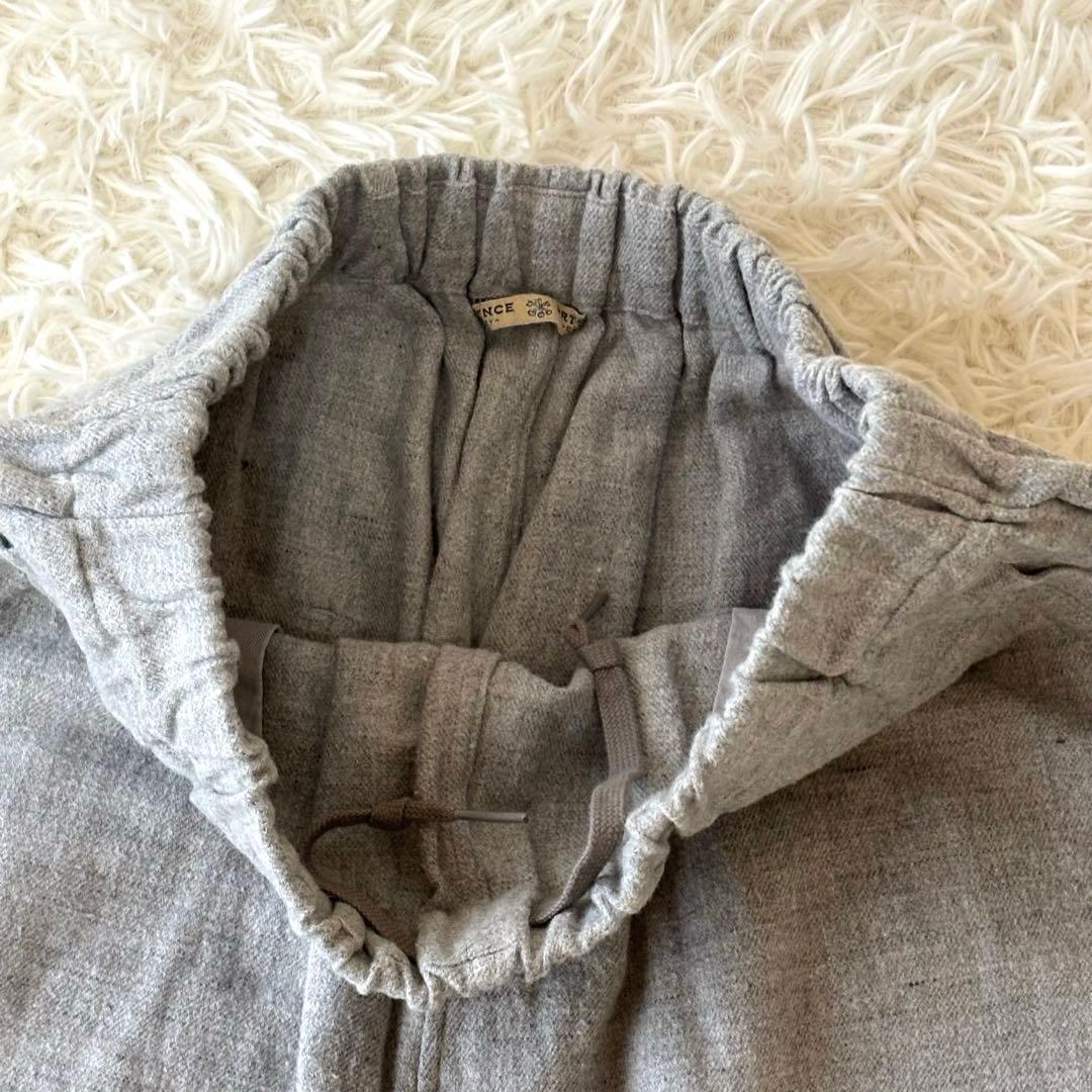 アーツアンドサイエンス サルエルパンツ 2 コットン リネン グレー