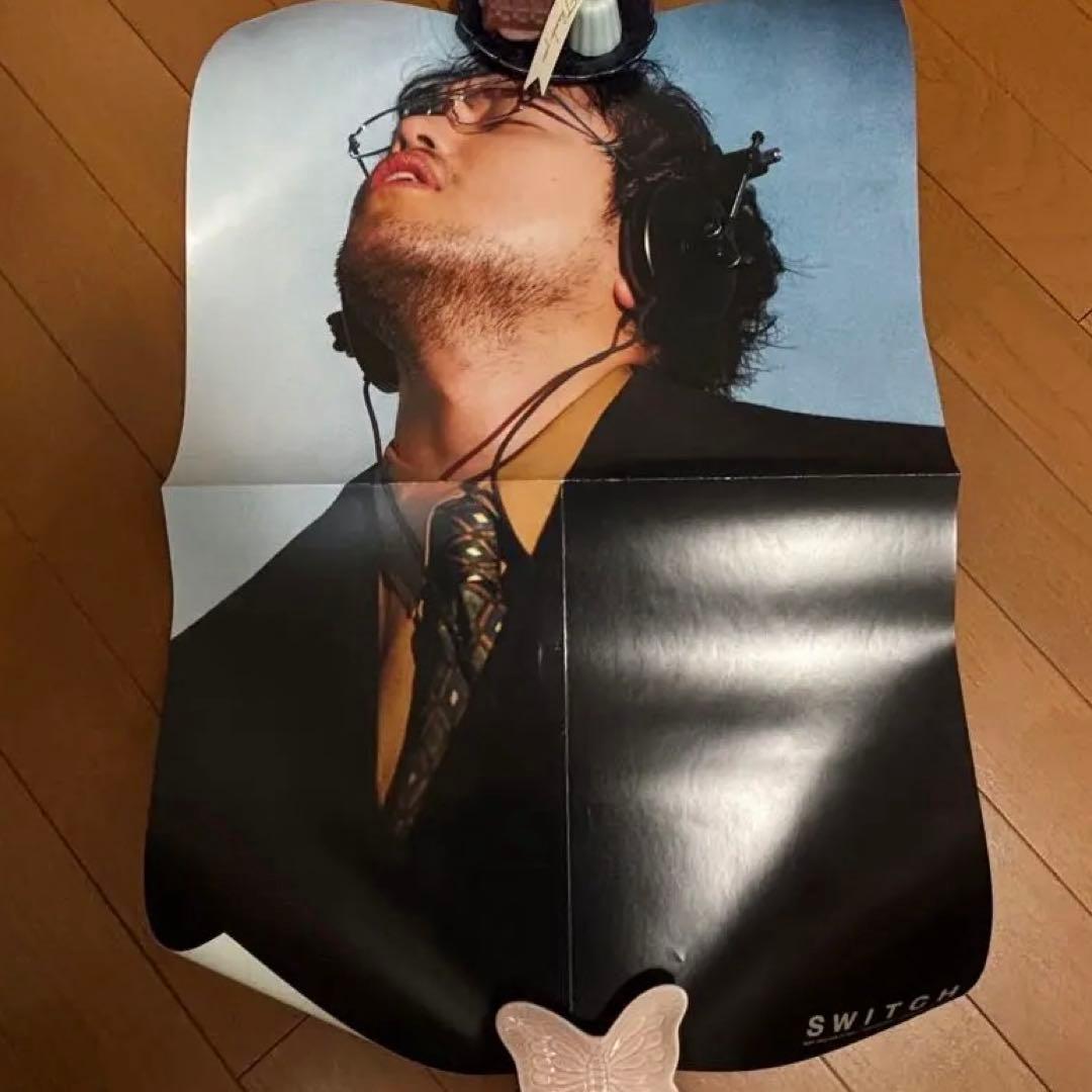 SWITCH King Gnu 井口理　ポスター