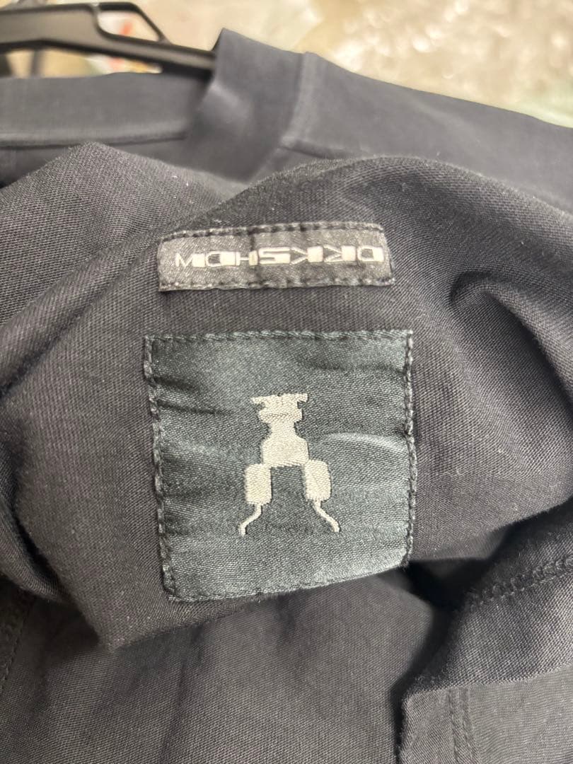 Rich Owens DRKSHDWブラック ロングスリーブ Tシャツ