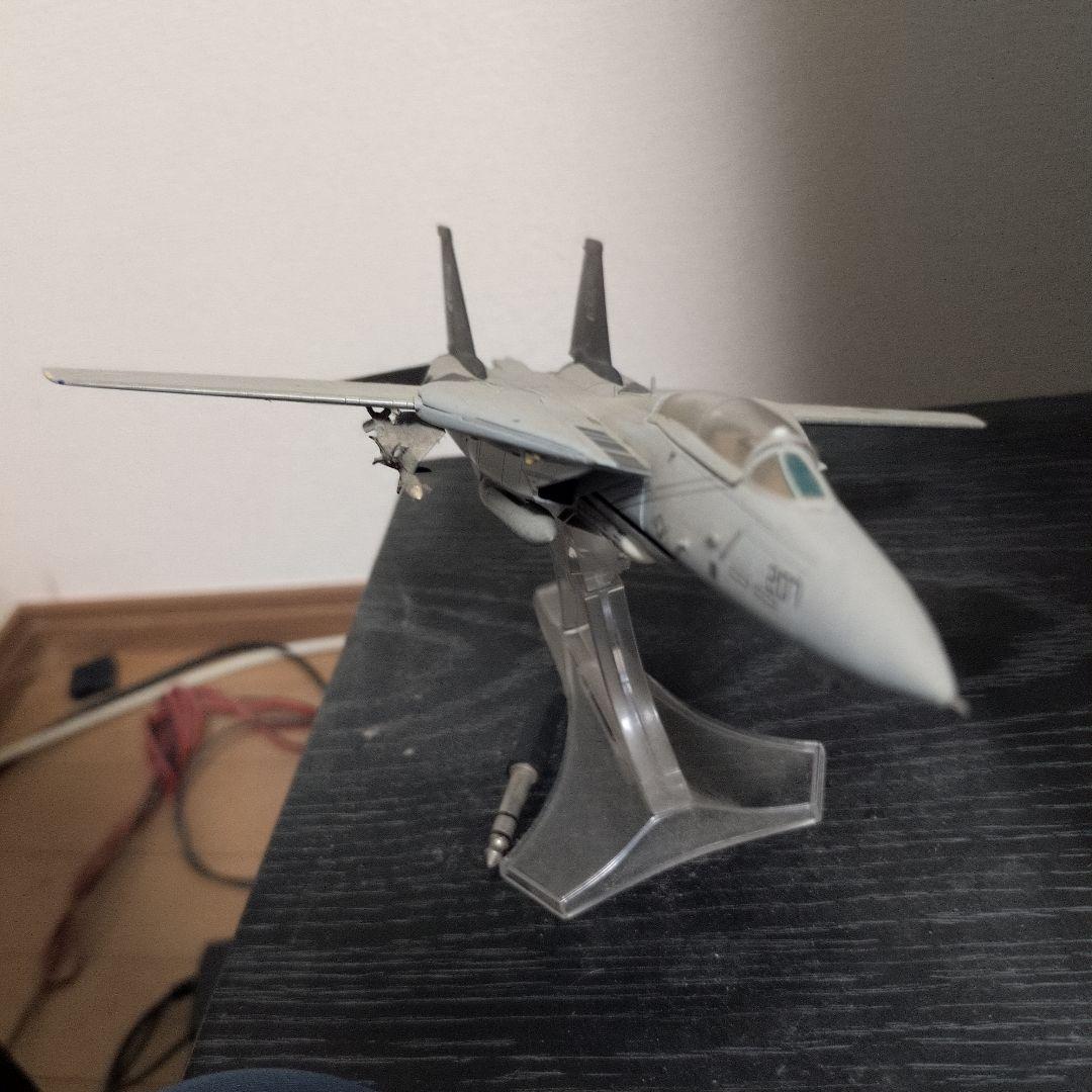 1/72 戦闘機 F-14 TOMCAT モデル グレー ジョリーロジャーズ
