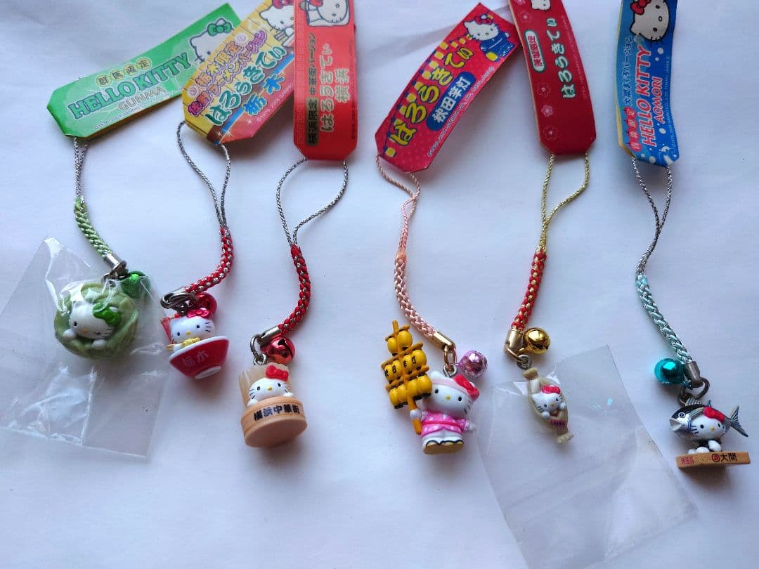 ご当地キティ根付け　　42個セット