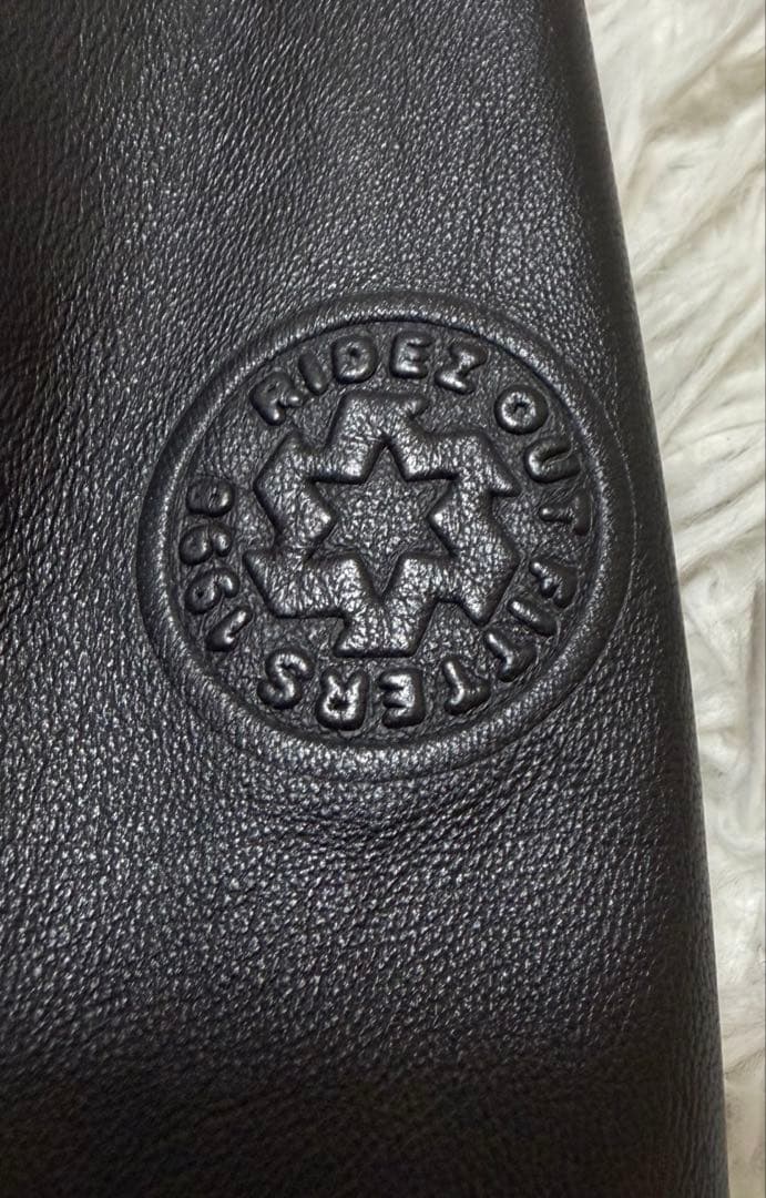 RIDEZ ラムレザー　ライダースジャケット