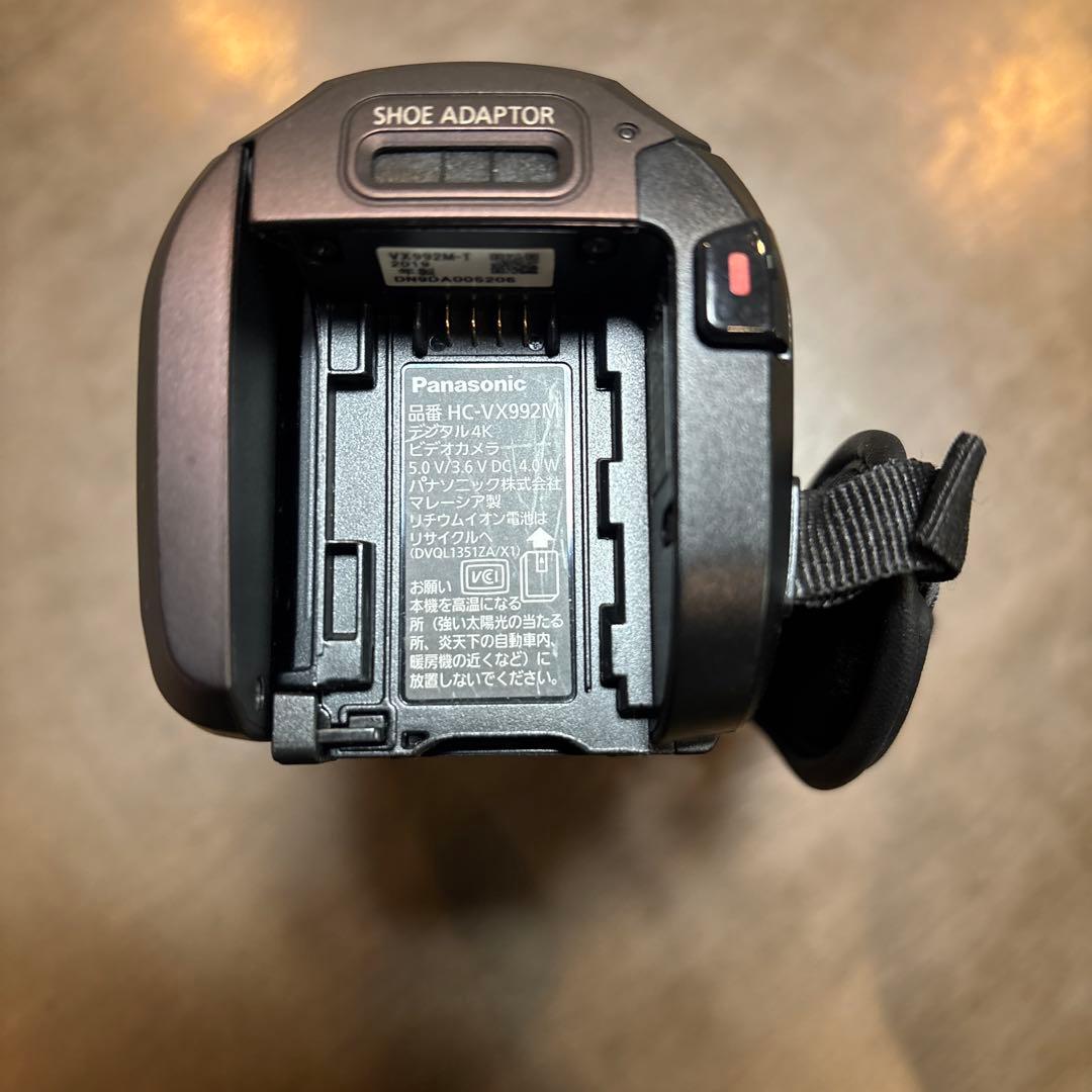Panasonic 4K ビデオカメラ HC-VX992M