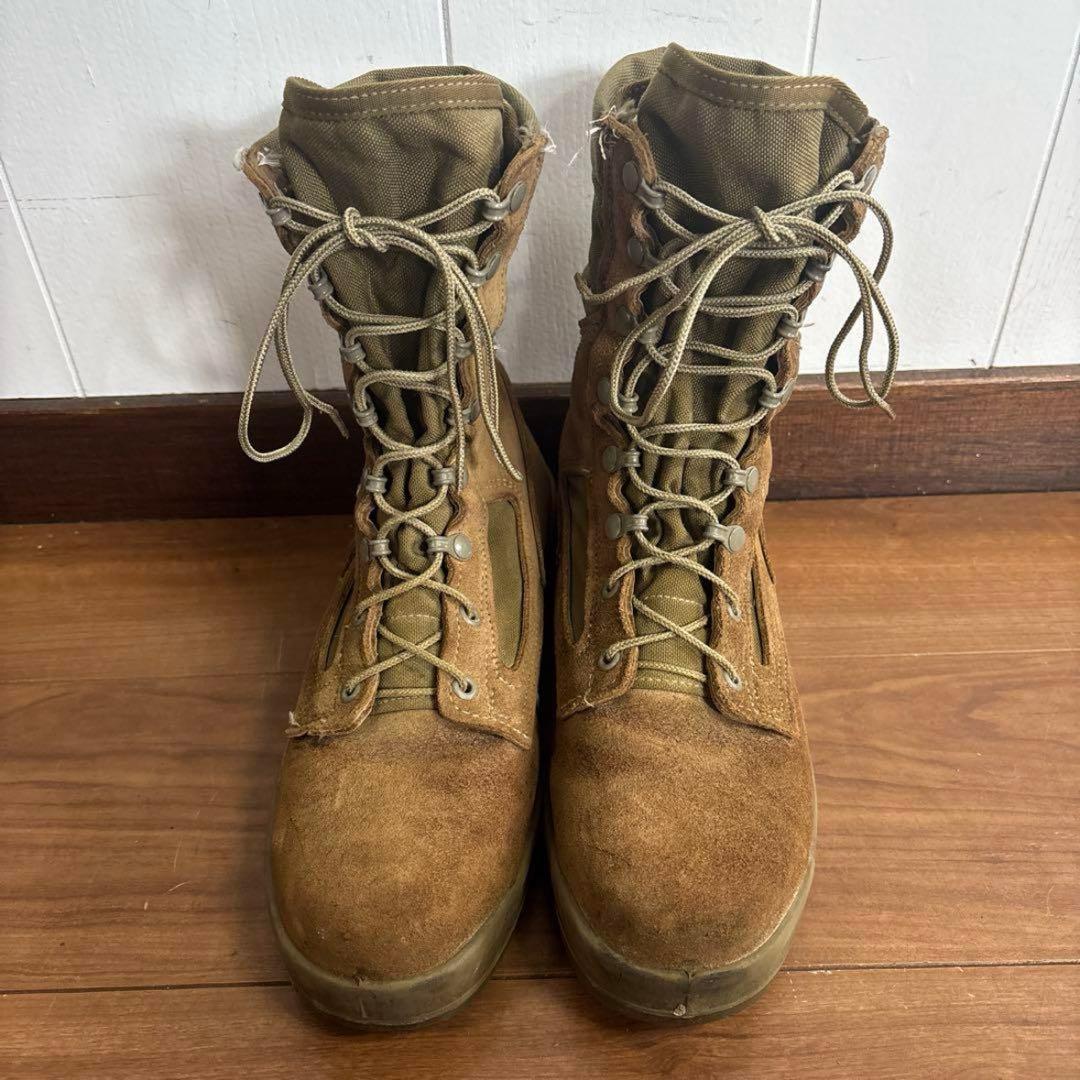 米軍　実物　BELLEVILLE ミリタリーブーツ US 8W 26cm ㊷