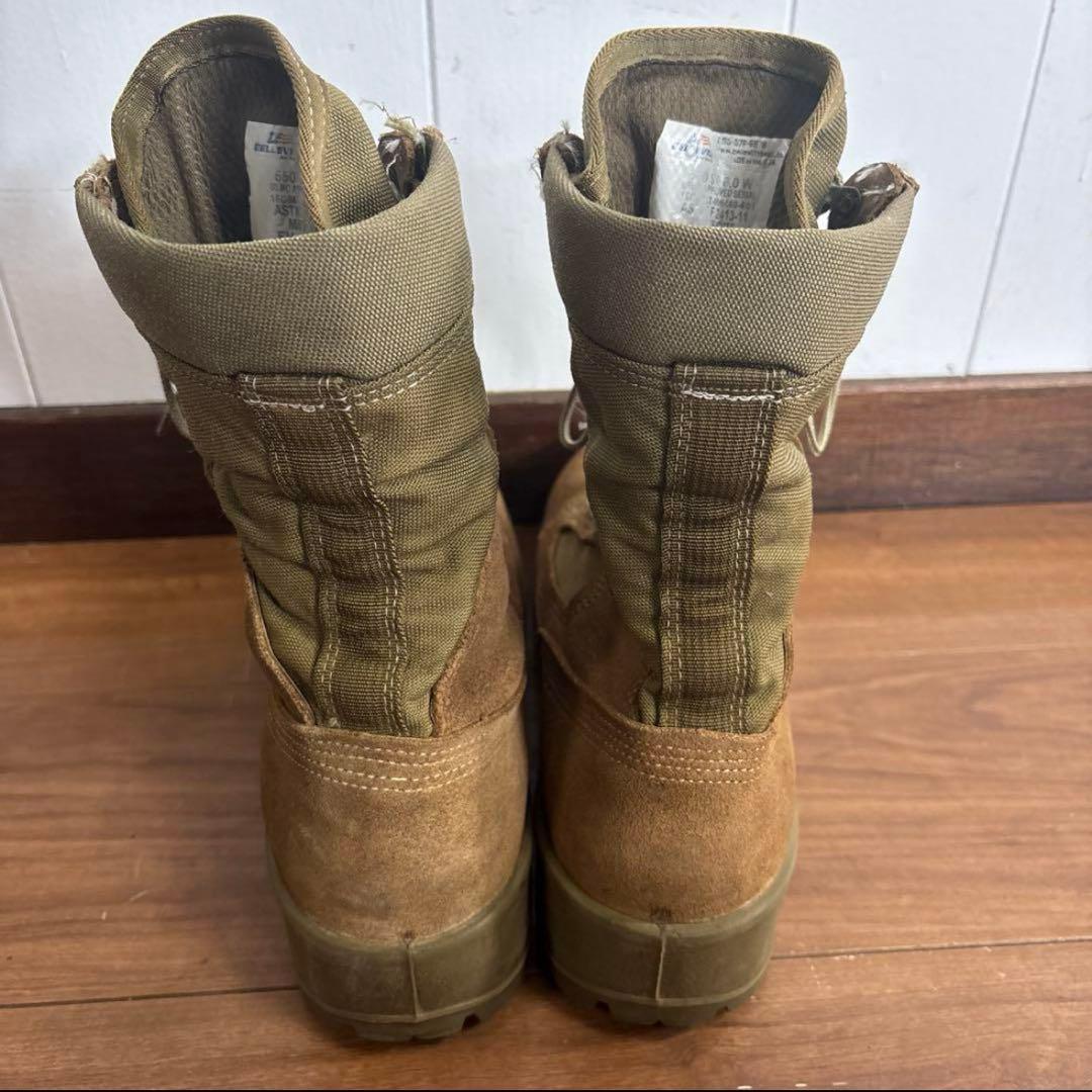 米軍　実物　BELLEVILLE ミリタリーブーツ US 8W 26cm ㊷