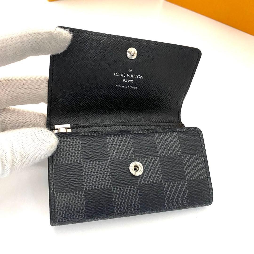 ルイ ヴィトン◎ミュルティクレ6 キーケース ダミエ グラフィット N62662