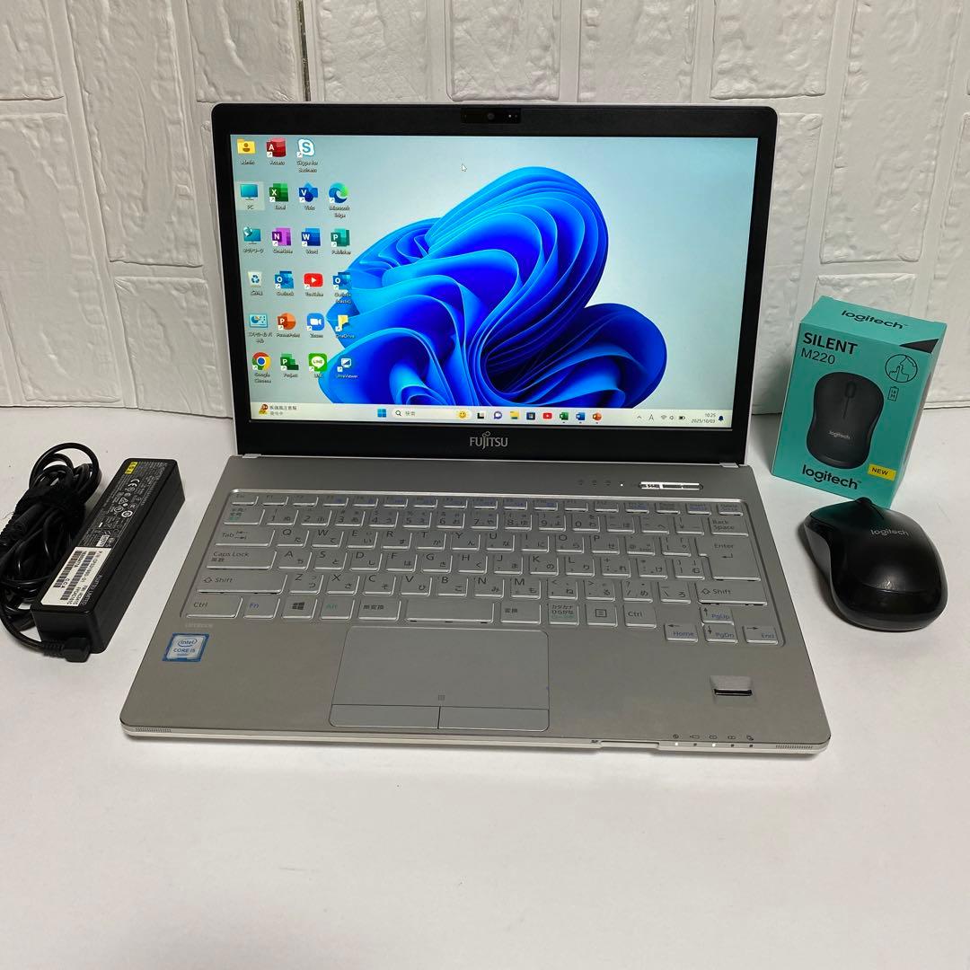 Windows11 オフィス入りCore i5 SSD256GB 富士通　FHD