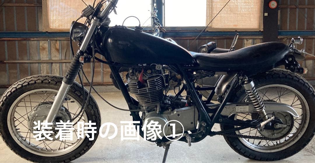 sr400 タンク　GOODS FRPタンク　ステッカー