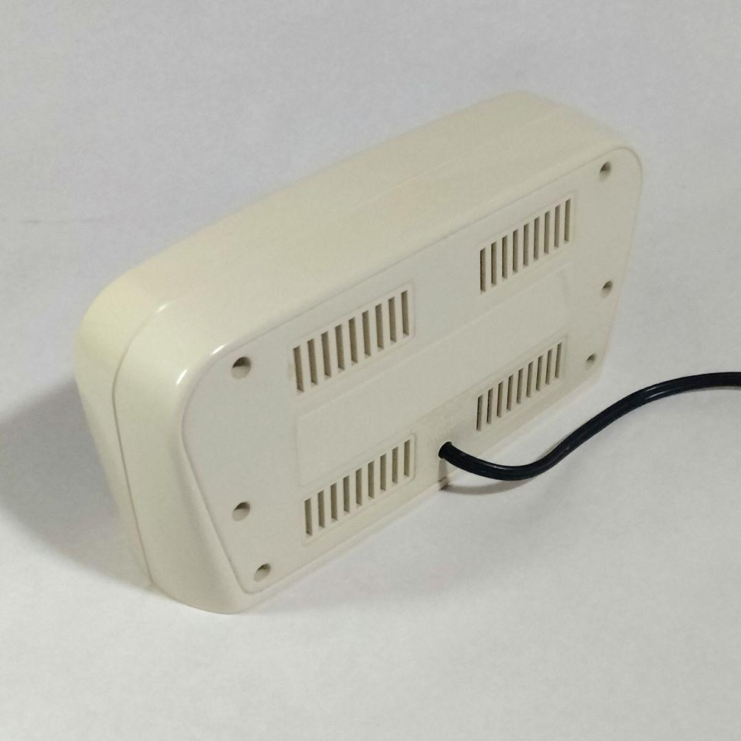 c*e様 【新品】ルミタイム LUMITIME 光デジタル時計 ホワイト スペー