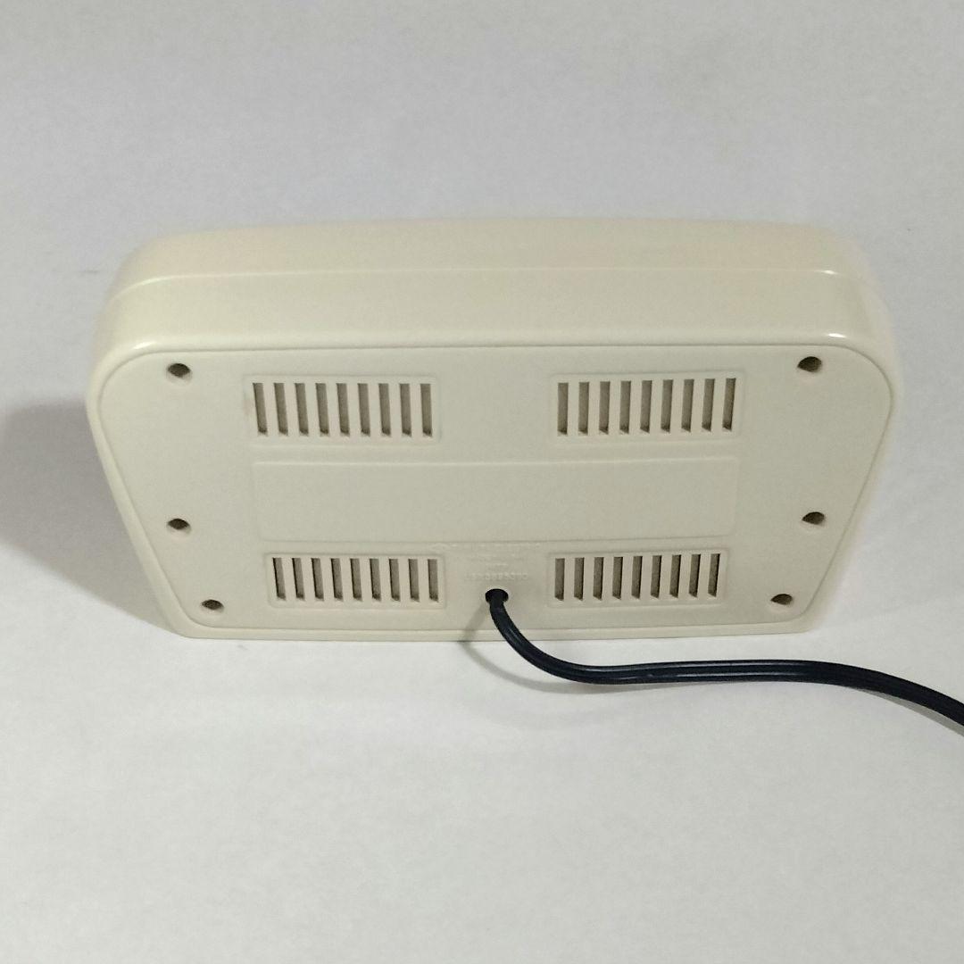 c*e様 【新品】ルミタイム LUMITIME 光デジタル時計 ホワイト スペー