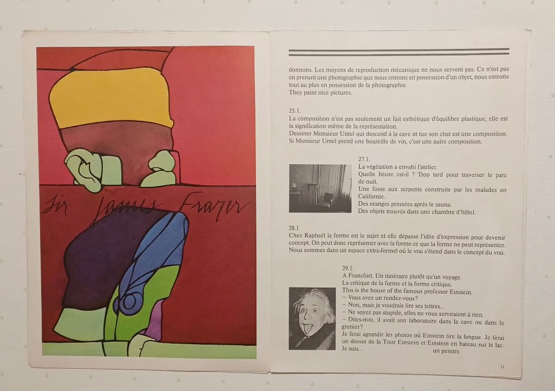 ヴァレリオ・アダミのルミロワール誌第220号1976年リトグラフ3点入 マーグ社