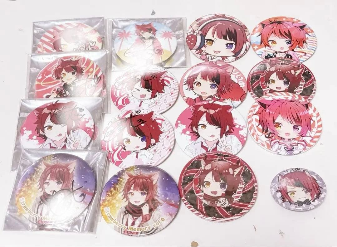 すとぷり　莉犬くん　缶バッジまとめ売り37点