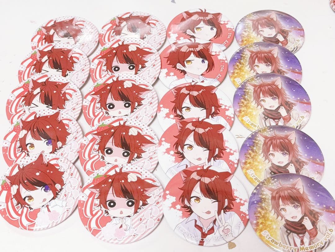 すとぷり　莉犬くん　缶バッジまとめ売り37点