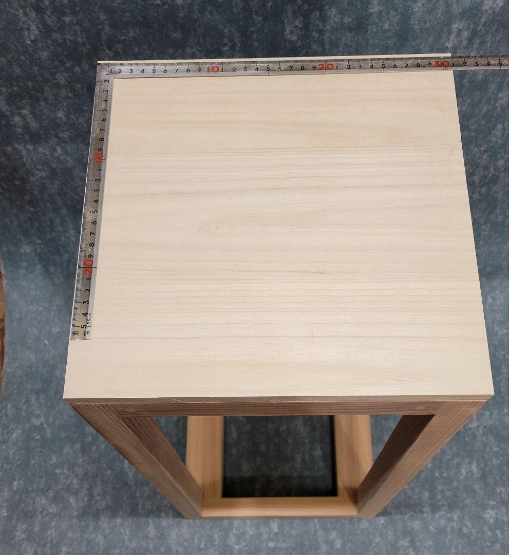 30cm水槽用 木製 水槽台　杉材