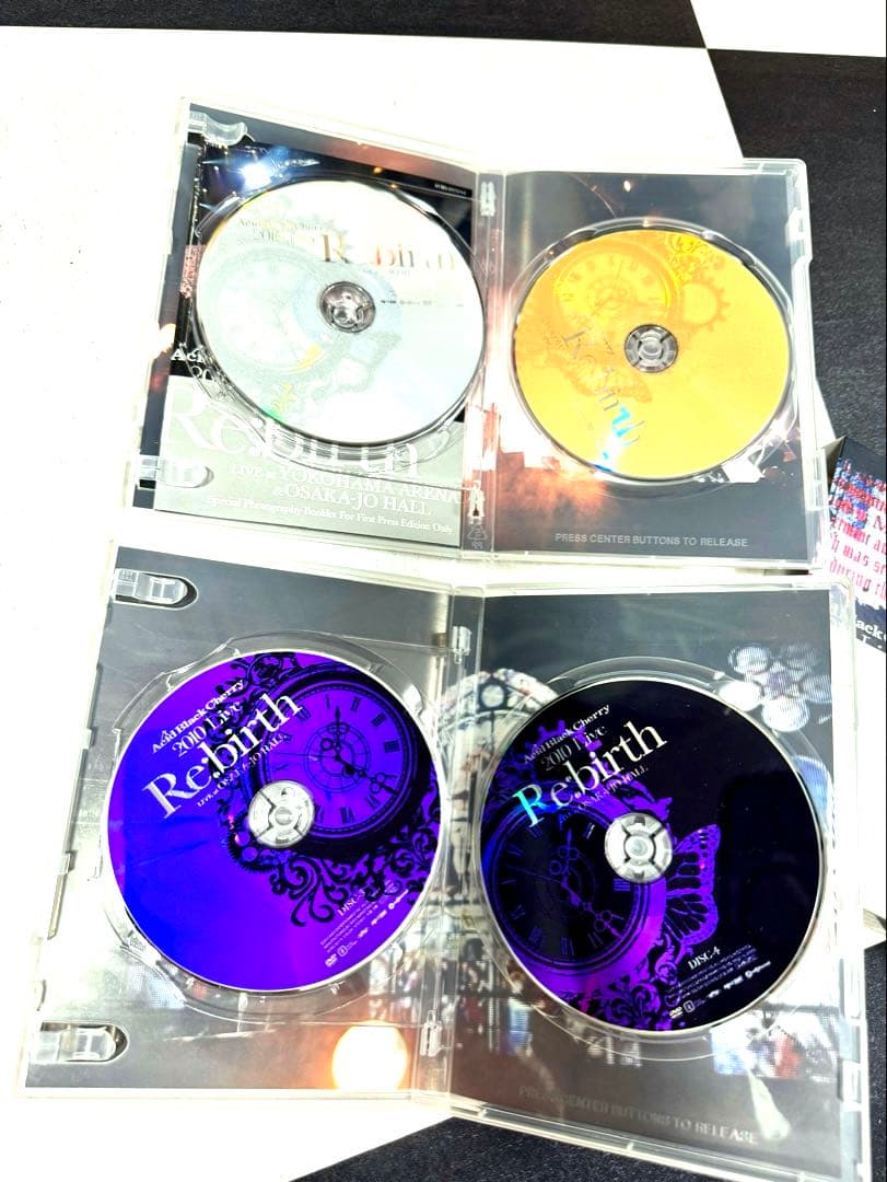 Acid Black Cherry DVDセット QED Erect Re:bi