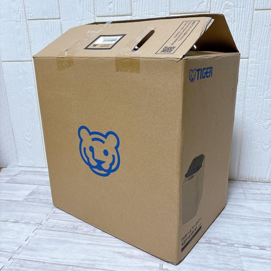 タイガー TIGER ホームベーカリー やきたて ホワイト KBY-A100-W