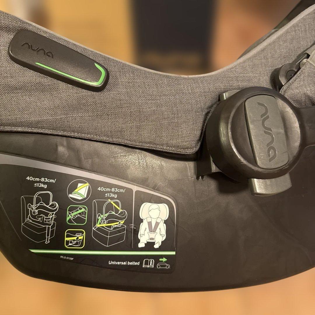 nuna ベビーシート pipa next n グラナイト