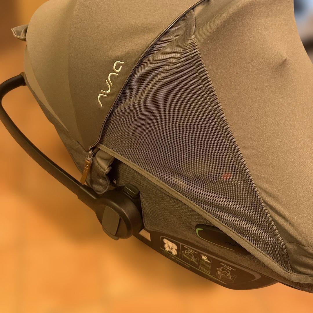 nuna ベビーシート pipa next n グラナイト