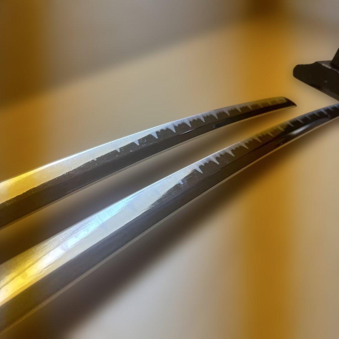 模造刀2本セット　　高岡銅器