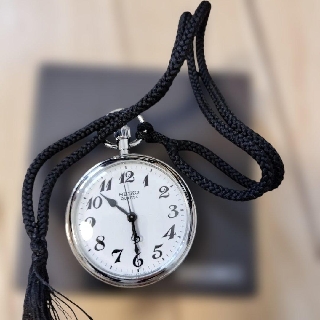 SEIKO WATCH 鉄道時計 シルバー