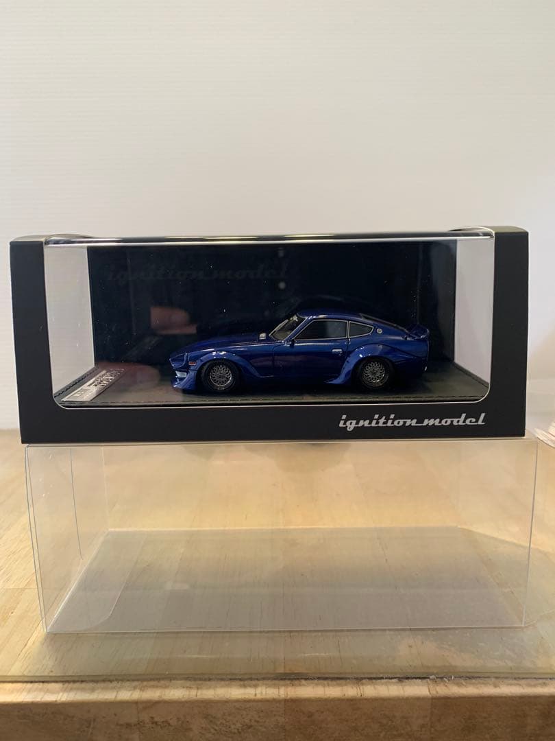 イグニッションモデル　1/43 Z S30 スターロード　メタリックブルー