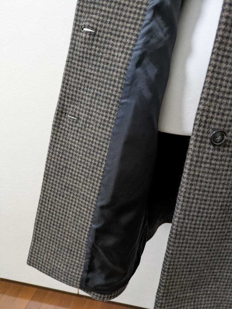 A.P.C ☆グレンチェック柄 チェスターコート