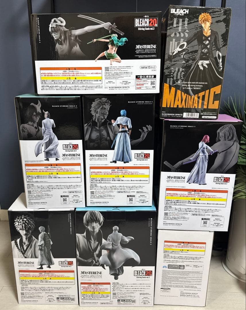 胡桃　BLEACH 一番くじ　グランディスタ　9体セット