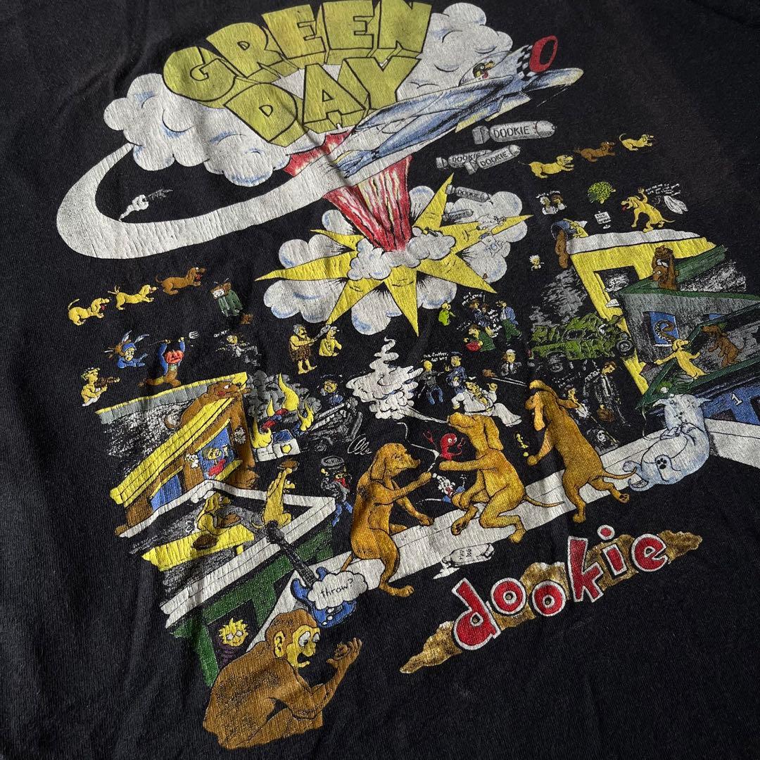 Green Day 本物 1994年ヴィンテージ Dookie Tシャツ XL