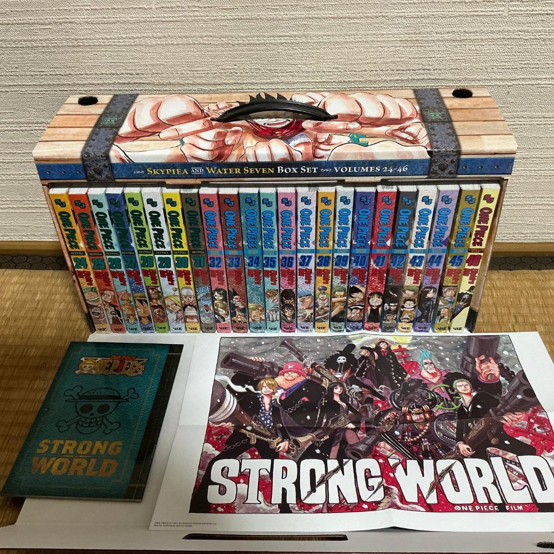 ワンピース 英語版 24～46巻 ONE PIECE BOX SET 2 美品