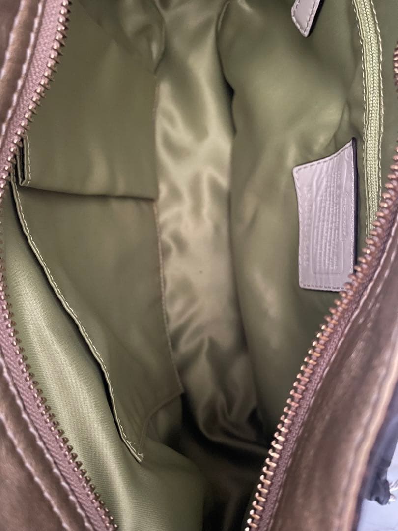 【未使用】COACH シグネチャー ソーホー ワンショルダーバッグ ゴールド