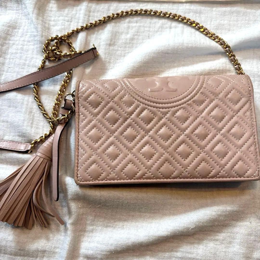 トリーバーチ キルティングショルダーバッグ