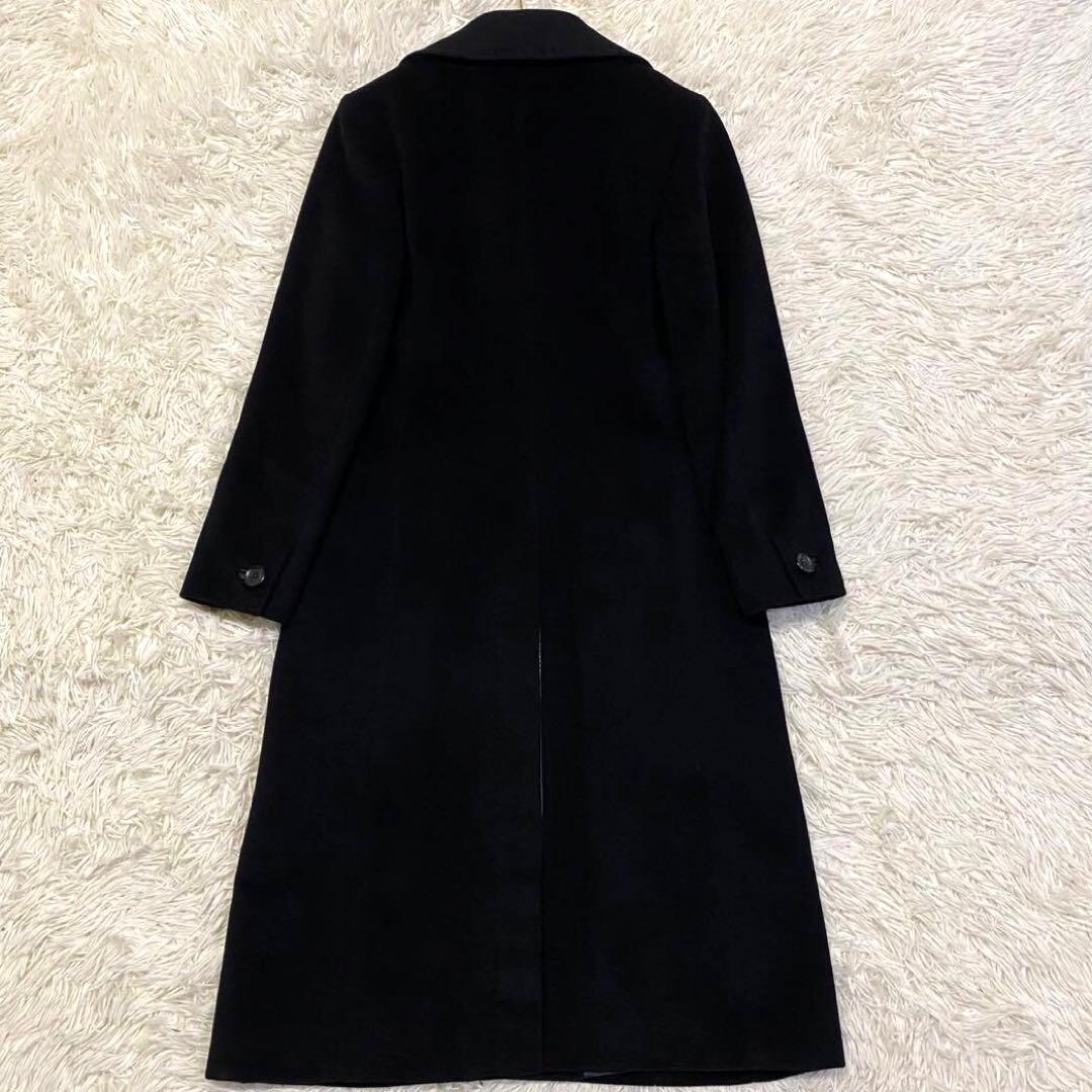 【美品✨】SPORT MAX ロング チェスターコート カシミヤ 女優襟 黒38