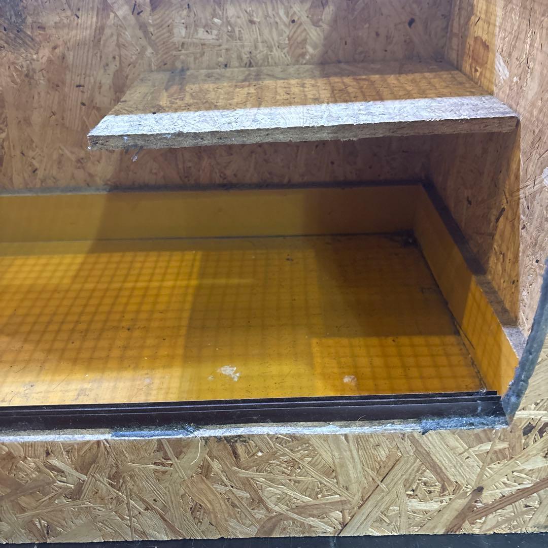 大型OSBボード飼育ケージ　爬虫類　リクガメ 鍵付き