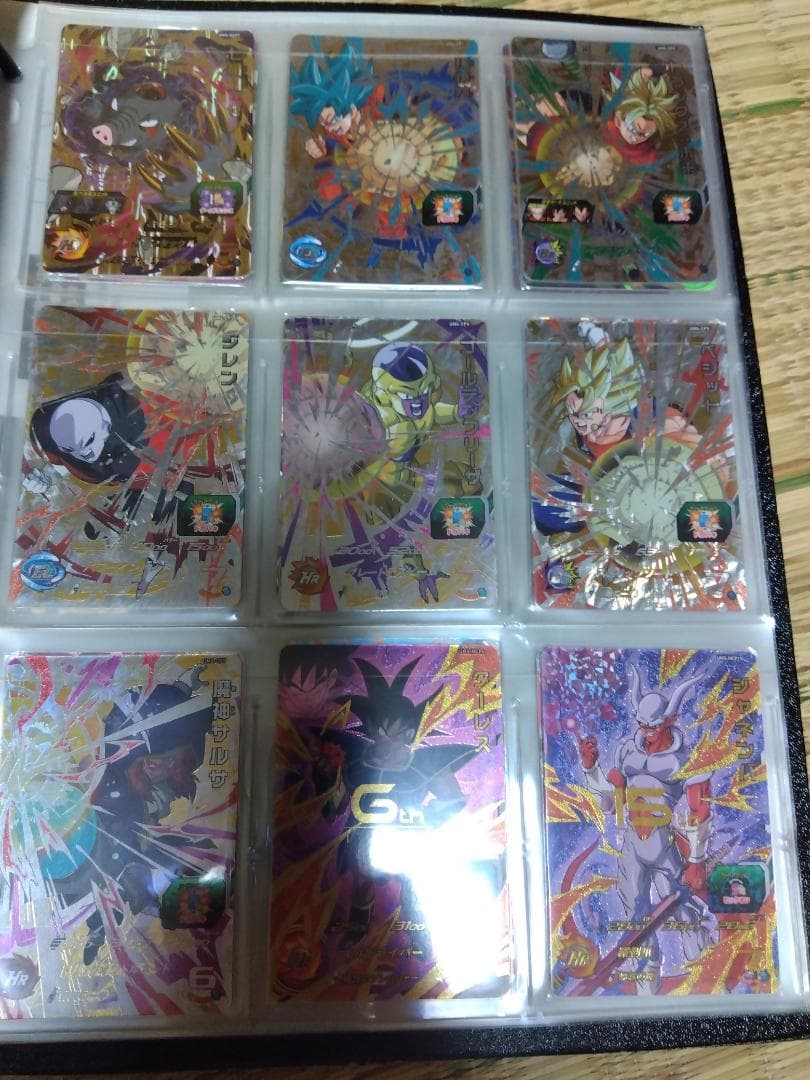 ドラゴンボールヒーローズ　366枚セット+ダブりカード52枚　引退品