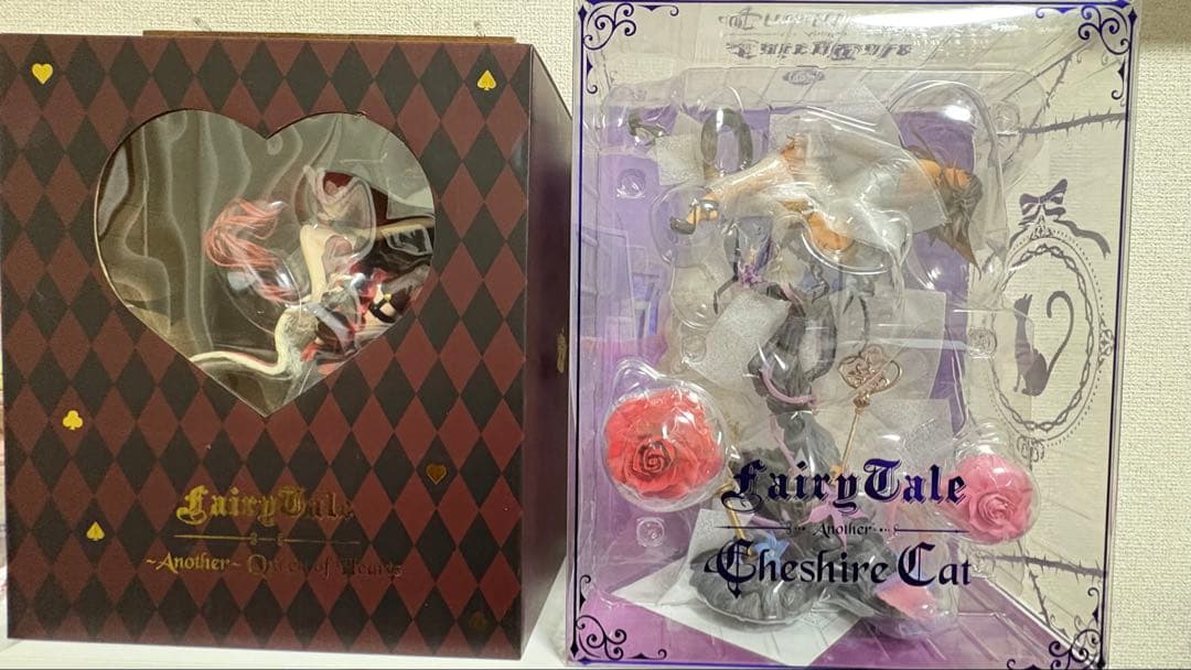 Myethos ミートス　ハートの女王　チェシャ猫　フィギュア　二体セット