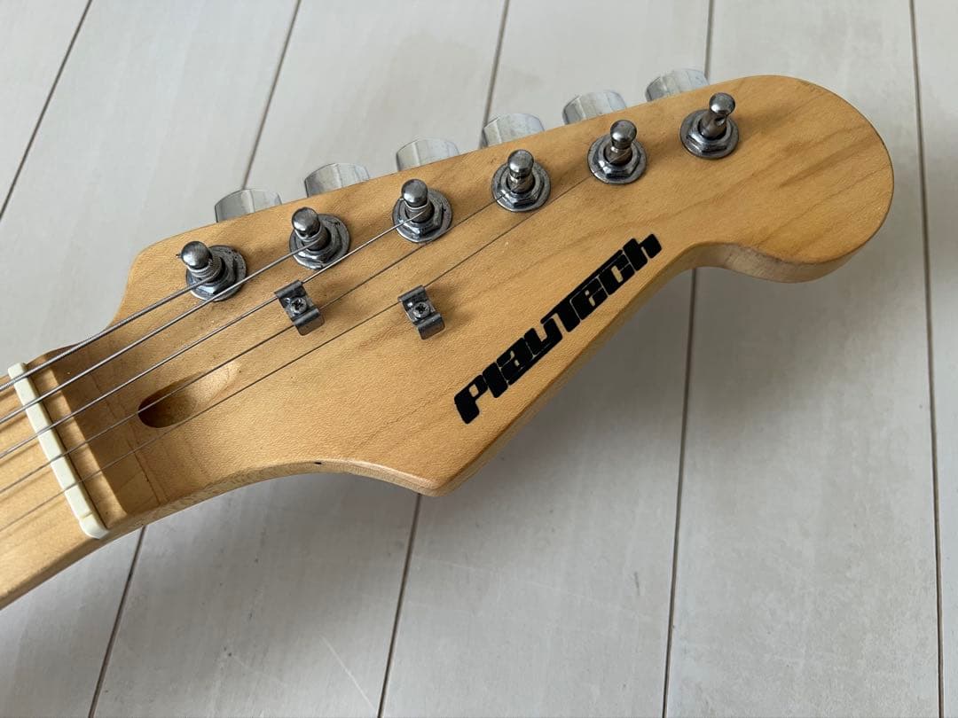 激シブ　playtech ストラト ストラトキャスタータイプ エレキギター